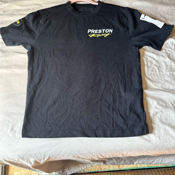 Heron Preston Black Racing Tee - Picture 1 of 6
